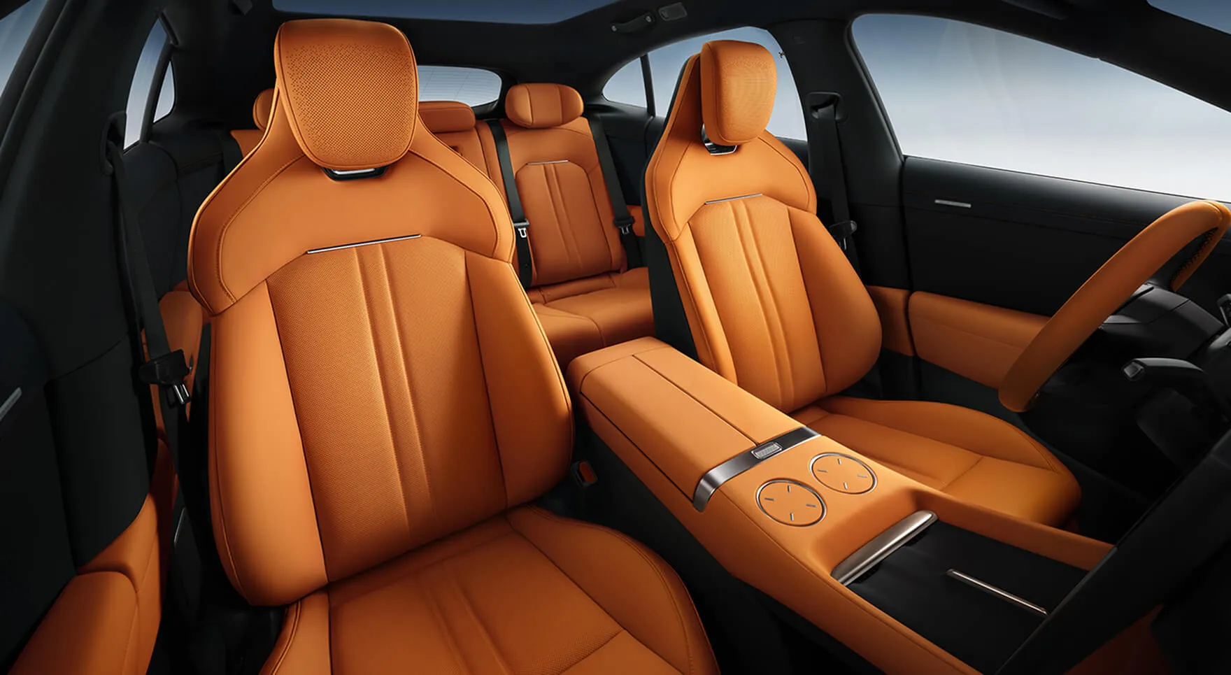 Салон оранжевый